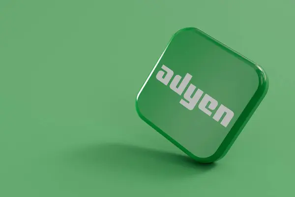 London April 2024 Adyen Business Payment Service Provider Company Logo — Stock Photo, Image