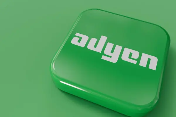 London April 2024 Adyen Business Payment Service Provider Company Logo — Stock Photo, Image