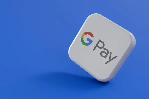 Лондон Великобритания Апрель 2024 Google Оплачивает Онлайн Обмен Услугами Провайдера — стоковое фото