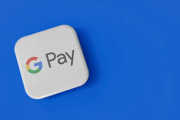 London Inggris April 2024 Google Membayar Logo Penyedia Layanan Berbagi — Stok Foto