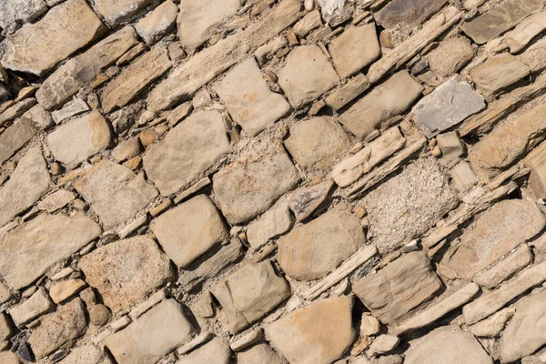 Parede Pedra Velha Com Pedras Naturais Velhas Parede Pedra Fundo — Fotografia de Stock