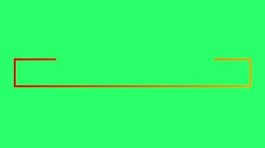 Yeşil arkaplan üzerindeki bilgi şablonu için animasyon turuncu metin kutusu.
