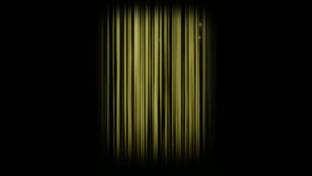 在黑色背景下对传送机分离的动画彩光效果 — 图库视频影像