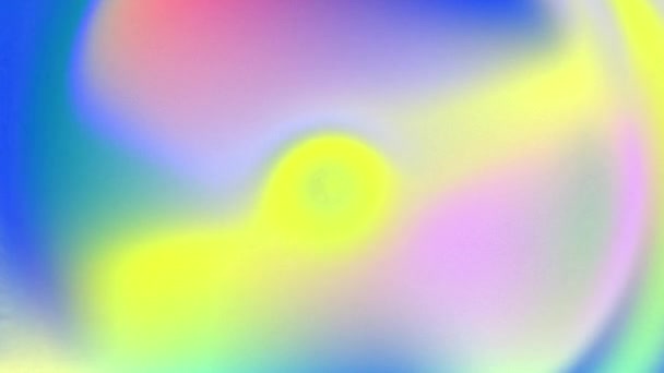 Animatie Kleurrijke Verloop Pastel Kleur Achtergrond — Stockvideo
