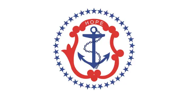 Rhode Island (1877-1882) Flag Vector Illustration Premium Quality