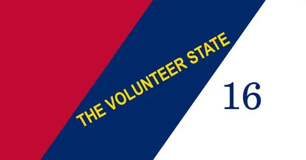 Tennessee (1897-1905) Flag Vector Illustration Premium Quality