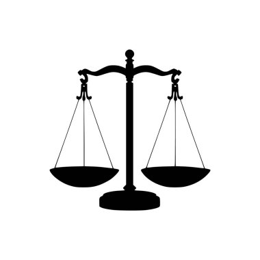 Bangladeş Jamaat ve İslami Denge Ölçekli Siyasi Markalaşma Sembol Vektör Tasarımı