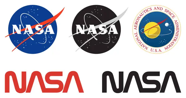 NASA Logo Vektörü Yüksek Kaliteli Uzay Ajansı Amblem Dijital İndirmesi