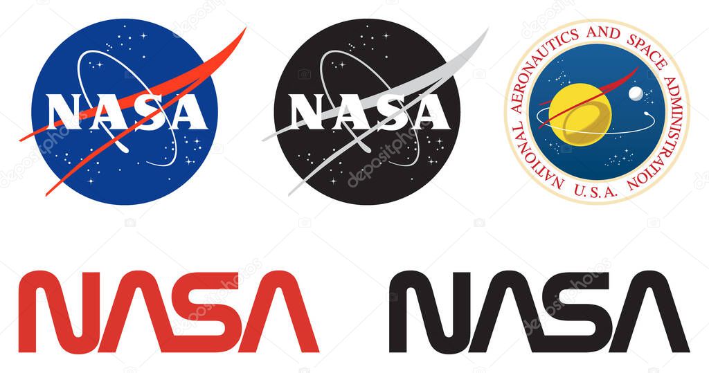 NASA Logo Vector High Quality Space Agency Emblem Digital Download