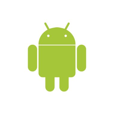 Android Robot Mobil Şirketi Markalı Logo Vektör Simgesi ve Sembol Yüksek Kaliteli Dijital İndirme