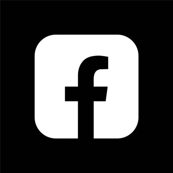 Facebook Beyaz Logo Simgesi, FB Uygulama Vektörü, Düzenlenebilir SVG & PNG, Şeffaf Arkaplan, Dijital İndirme İçin Sosyal Medya Tasarımı