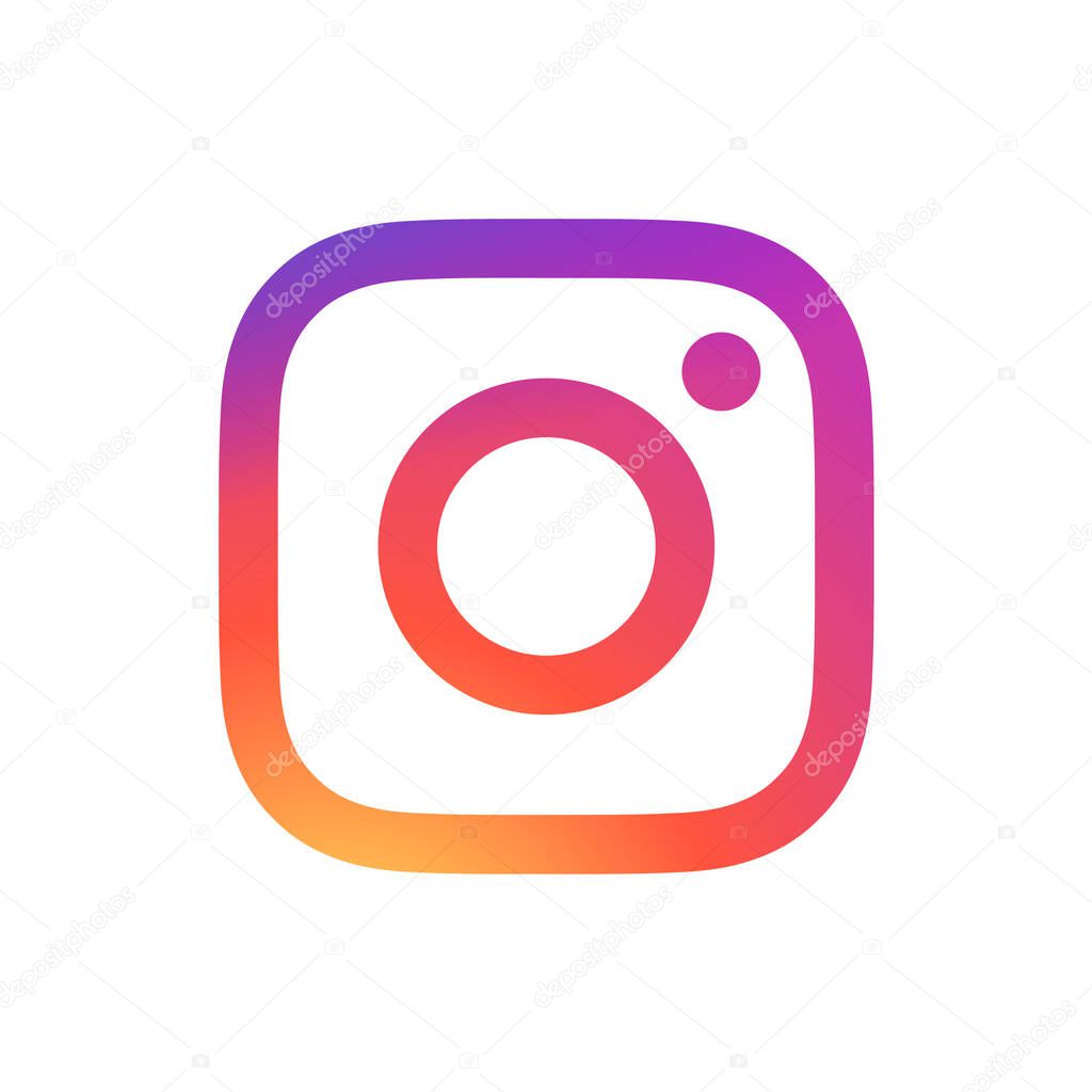 Instagram Letter Logo Icon, IG App Vector, Editable SVG & PNG, Transparent Background, Premium Social Media Design for Digital Download