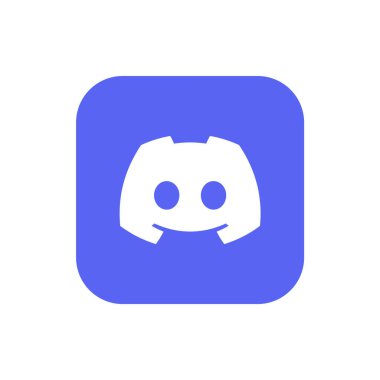 Discord Logo Simgesi, Uygulama Vektörü, Düzenlenebilir SVG, PNG, Şeffaf Arkaplan, Dijital İndirme İçin Özel Sosyal Ortam Tasarımı