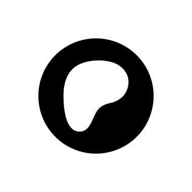 Patreon Logo Çemberi Ana Hattı Simgesi, Uygulama Vektörü, Düzenlenebilir SVG, PNG, Şeffaf Arkaplan, Dijital İndirme İçin Özel Sosyal Medya Tasarımı
