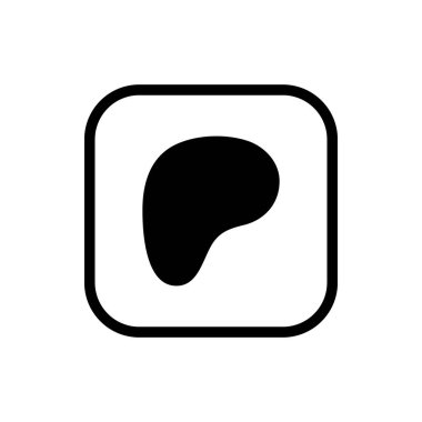 Patreon Logo Ana Hattı Simgesi, Uygulama Vektörü, Düzenlenebilir SVG, PNG, Şeffaf Arkaplan, Dijital İndirme İçin Özel Sosyal Medya Tasarımı