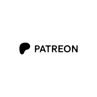 Patreon Wordmark Logo Simgesi, Uygulama Vektörü, Düzenlenebilir SVG, PNG, Şeffaf Arkaplan, Dijital İndirme İçin Özel Sosyal Medya Tasarımı