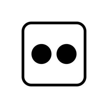 Titrek Logo Ana Hattı Siyah Simge, Titrek Uygulama Vektörü, Düzenlenebilir SVG, PNG, Şeffaf Arkaplan, Dijital İndirme İçin Özel Sosyal Medya Tasarımı