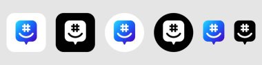 GroupMe Logo Paket Set Vektörü, GroupMe Uygulama Simgesi, Düzenlenebilir SVG, PNG, Şeffaf Arkaplan, Dijital İndirme İçin Premium Sosyal Ortam Tasarımı