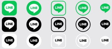 Line Logo Mega Paket Simgesi Seti, Satır Uygulaması Vektörü, Düzenlenebilir SVG, PNG, Şeffaf Arkaplan, Dijital İndirme İçin Özel Sosyal Medya Tasarımı