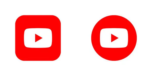 YouTube Logo Vektörü, YouTube Uygulama Simgesi, Düzenlenebilir SVG, PNG, Şeffaf Arkaplan, Dijital İndirme İçin Özel Sosyal Medya Tasarımı
