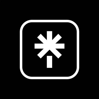 Linktree Logo Ana Hattı Beyaz Simgesi, Linktree Uygulama Vektörü, Düzenlenebilir SVG, PNG, Şeffaf Arkaplan, Dijital İndirme İçin Özel Sosyal Medya Tasarımı