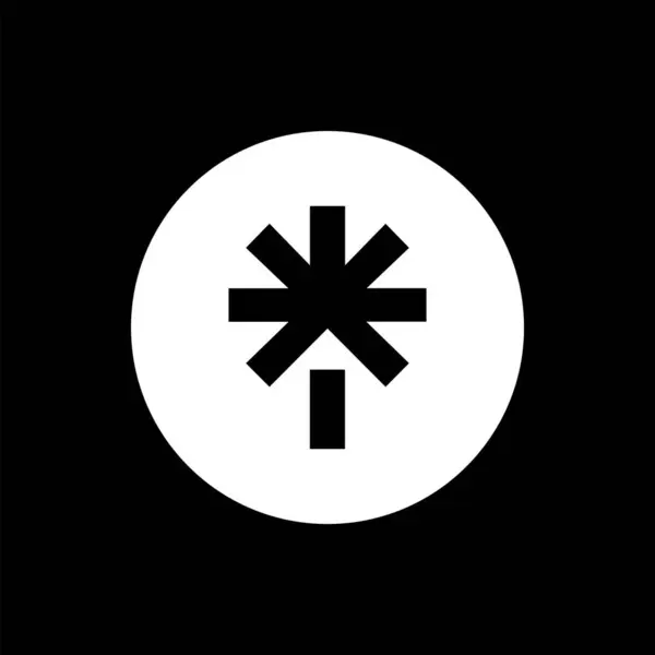 Linktree Çemberi Beyaz Logo Simgesi, Linktree Uygulama Vektörü, Düzenlenebilir SVG, PNG, Şeffaf Arkaplan, Dijital İndirme İçin Özel Sosyal Medya Tasarımı