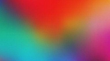 Kırmızı, turuncu, sarı, şeftali, pembe, mor, mavi soyut arkaplan. Renk değişimi, ombre renkli, çok renkli, karışık, yanardöner, parlak, eğlenceli. Kaba, tahıl, gürültü, grungy tasarım şablonu.