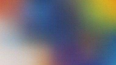 Retro gradyan soyut arka plan gürültü dokusu efekti yaz poster tasarımı pürüzsüz renkler soyut dalga deseni. Mavi, sarı, turuncu, beyaz, boş alan. Noel, Cadılar Bayramı.