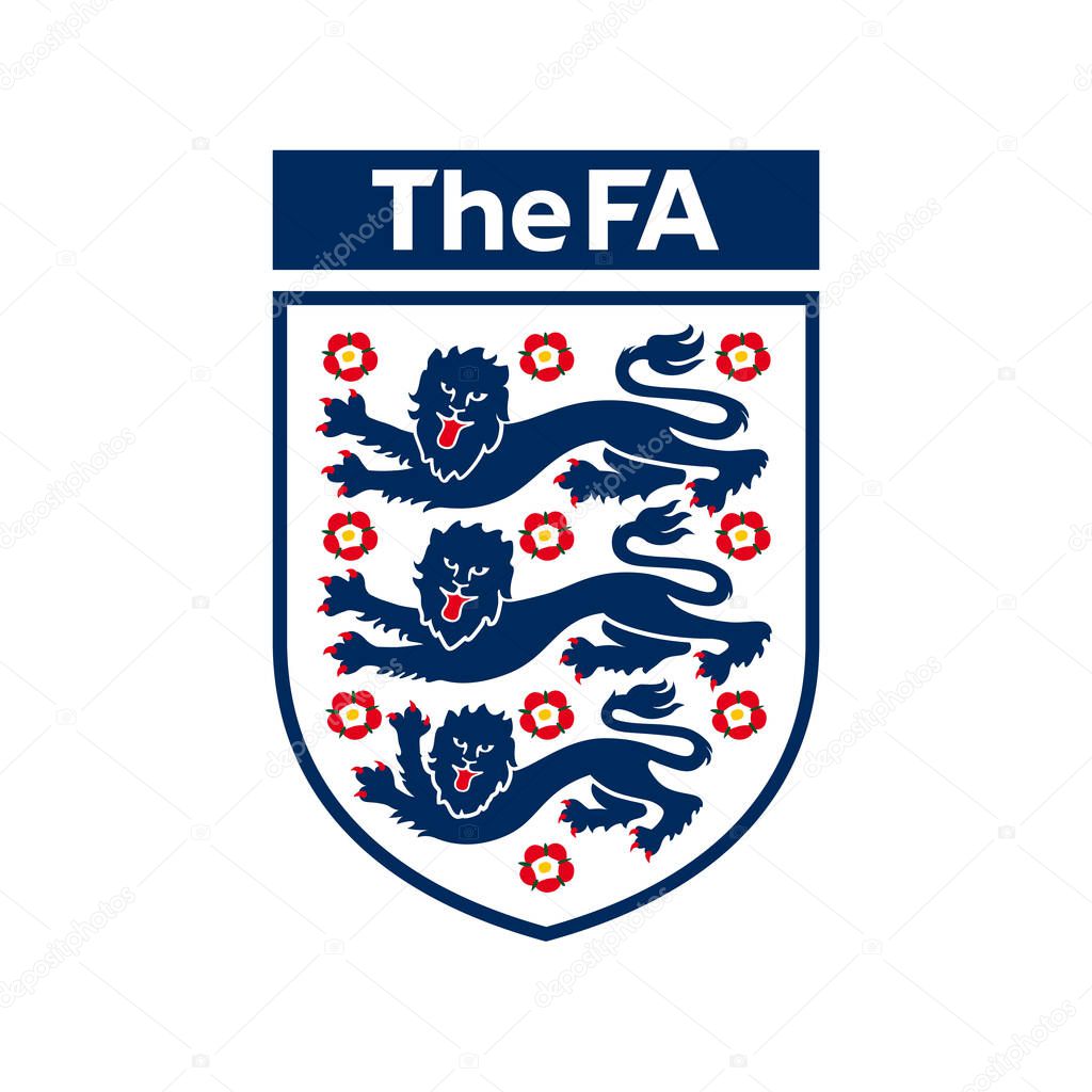 England The Football Association (FA) Logo Vector