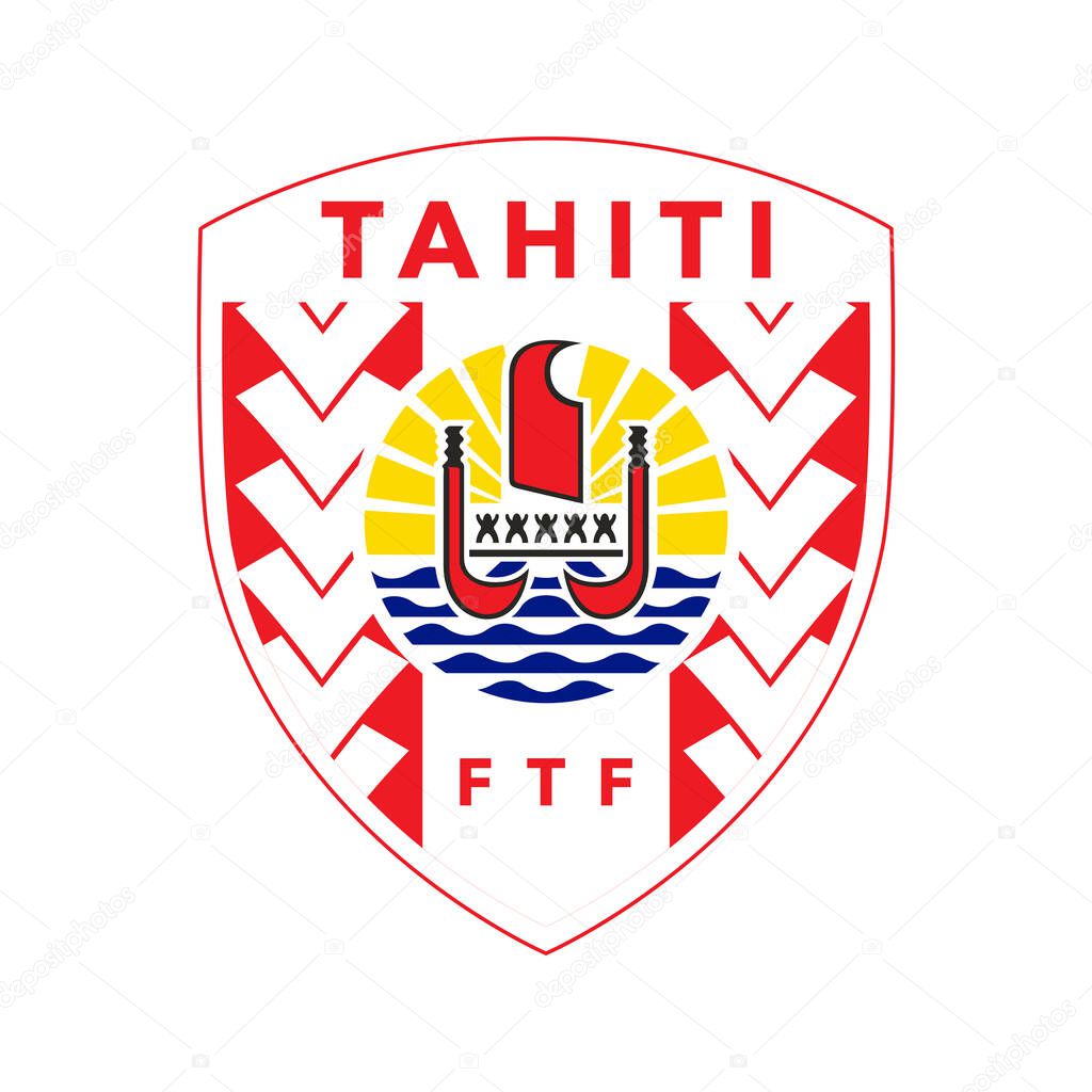 Tahitian Football Federation (FTF) Logo Vector