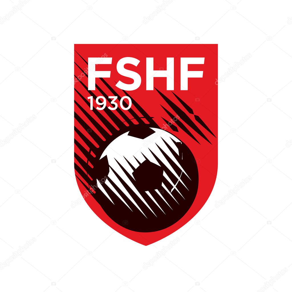Albanian Football Association (FSHF) Logo Vector