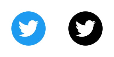 Twitter Çemberi Logo Ayarları, Twitter Uygulaması Simge Vektörü, Düzenlenebilir SVG, PNG, Şeffaf Arkaplan, Dijital İndirme İçin Özel Sosyal Medya Tasarımı