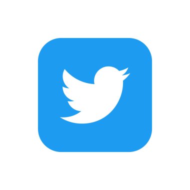 Twitter Logo Simgesi, Twitter Uygulama Vektörü, Düzenlenebilir SVG, PNG, Şeffaf Arkaplan, Dijital İndirme İçin Özel Sosyal Medya Tasarımı
