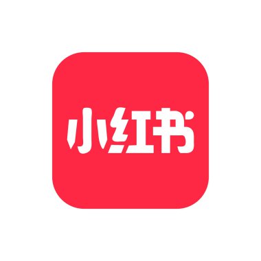 Rednote Simgesi Logosu, Rednote Uygulama Vektörü, Düzenlenebilir SVG, PNG, Şeffaf Arkaplan, Dijital İndirme İçin Özel Sosyal Medya Tasarımı