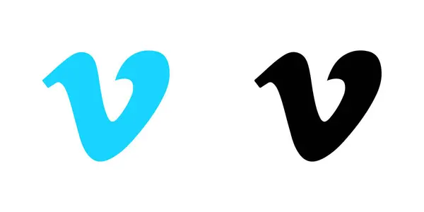 Vimeo Renk ve Siyah Simge Vektörü, Vimeo Uygulama Logosu, Düzenlenebilir SVG, PNG, Şeffaf Arkaplan, Dijital İndirme İçin Premium Sosyal Ortam Tasarımı