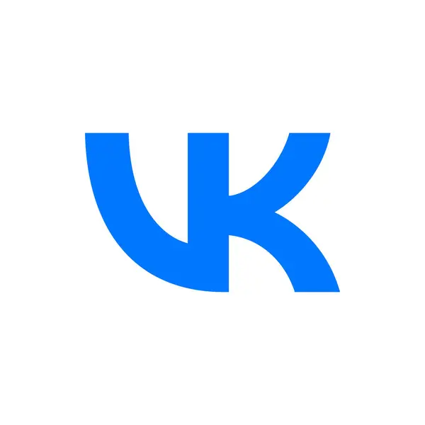 VK Simge Logosu, VK Uygulama Vektörü, Düzenlenebilir SVG, PNG, Şeffaf Arkaplan, Dijital İndirme İçin Özel Sosyal Medya Tasarımı