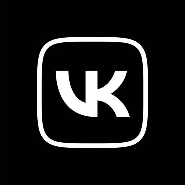 VK Logo Ana Hattı Beyaz Simgesi, VK Uygulama Vektörü, Düzenlenebilir SVG, PNG, Şeffaf Arkaplan, Dijital İndirme İçin Özel Sosyal Medya Tasarımı