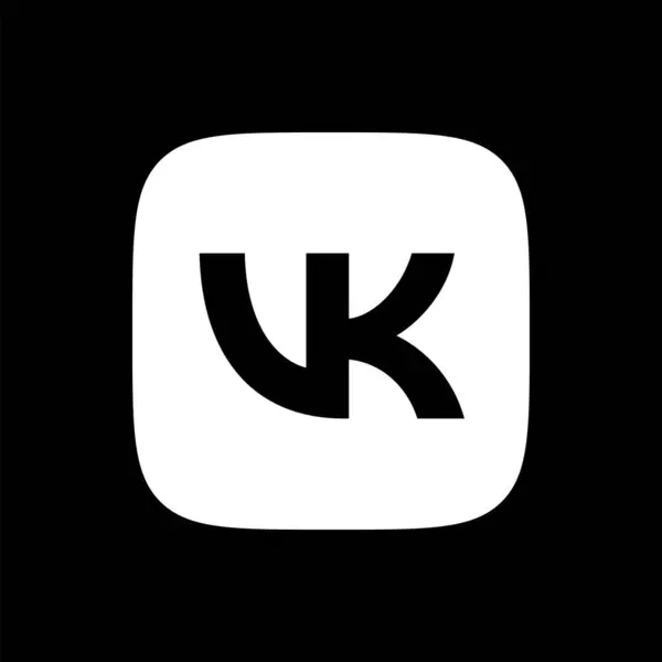 VK Beyaz Logo Simgesi, VK Uygulama Vektörü, Düzenlenebilir SVG, PNG, Şeffaf Arkaplan, Dijital İndirme İçin Özel Sosyal Medya Tasarımı