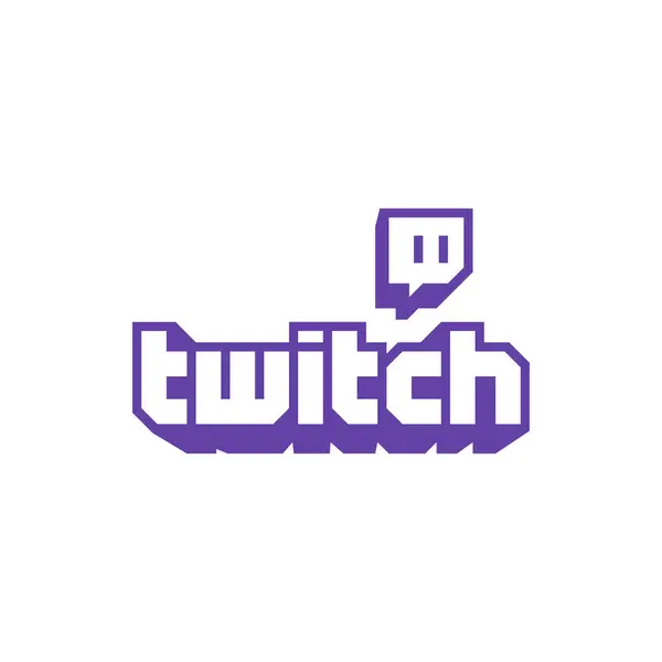 Simge, Twitch Uygulama Vektörü, Düzenlenebilir SVG, PNG, Şeffaf Arkaplan, Dijital İndirme İçin Özel Sosyal Ortam Tasarımı
