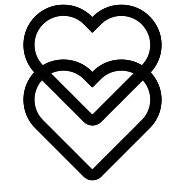 Siyah eHarmony Simgesi Modern Vektör Tasarımı SVG & PNG, Şeffaf Arkaplan