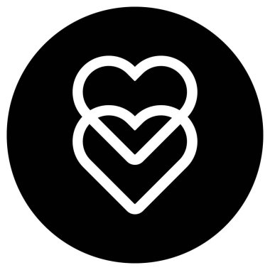 eHarmony Çemberi Siyah Logo Vektör Simgesi Tasarımı SVG ve Şeffaf PNG Biçimi