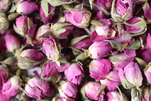 Dried Rose Buds Whole Dried Pink Rose Buds Royalty Free Stock Photos