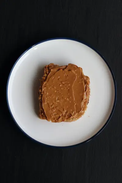 Sanduíche Manteiga Amendoim Com Mel Imagens De Bancos De Imagens