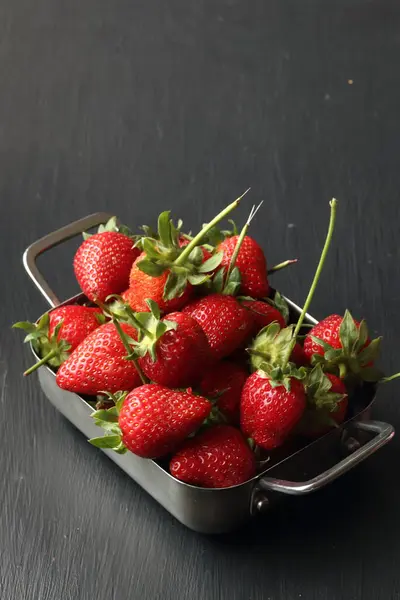 Whole Strawberry Fruits Whole Strawberries Stock Picture