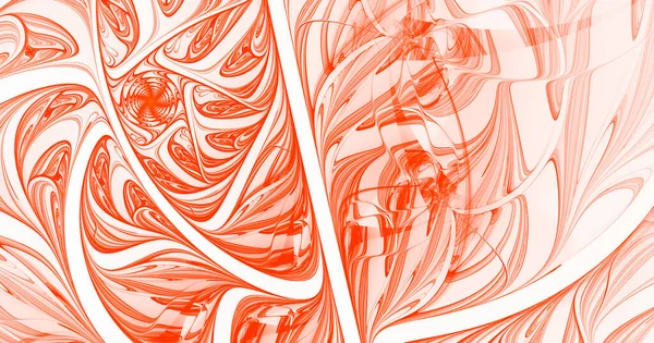 Фрактальное Искусство Абстрактные Формы Фрактальных Текстур Стоковое Изображение