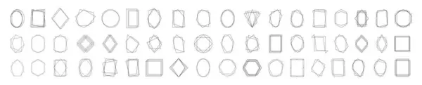 Bir dizi geometrik çokyüzlü. Koleksiyon geometrik çerçeveleri