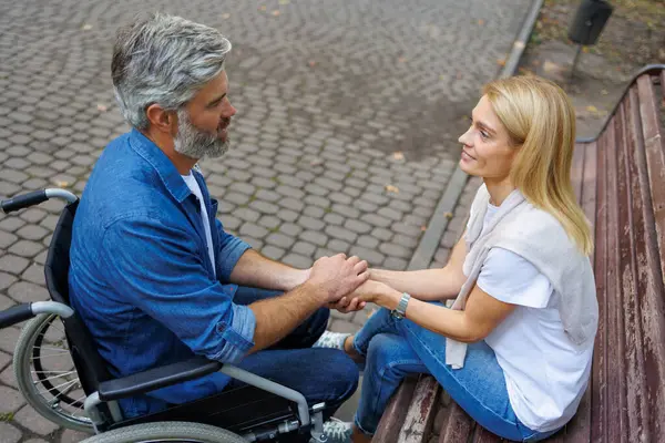 Shared Spaces: Wheelchair and Bench Conversations