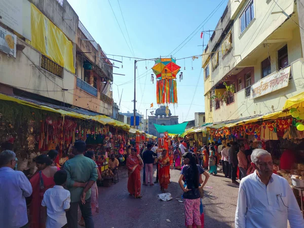 Тулур Индия Октября 2022 Года Вид Снаружи Богов Тулайя Бхавани — стоковое фото