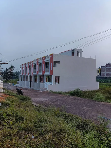Kolhapur Hindistan Kasım 2022 Kolhapur Şehrindeki Yerleşim Bölgesinde Yeni Inşa — Stok fotoğraf