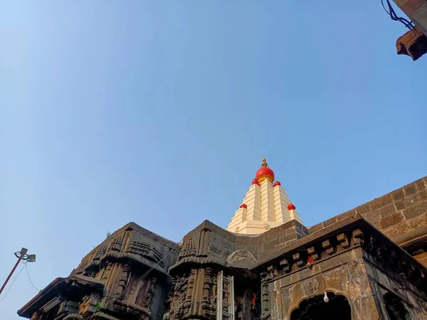 Kolhapur Indien November 2022 Archivbild Alter Hinduistischer Tempel Der Göttin — Stockfoto